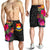 Kiribati All Over Print Men's Shorts - Polynesian Hibiscus Pattern - Polynesian Pride