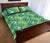 Tropical Leaves Jungle Monstera Leaf Quilt Bed Set - Polynesian Pride