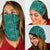 Polynesian Symmetry Turquoise Bandana 3 - Pack - Polynesian Pride