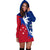 Samoa Hoodie Dress - Samoa Flag Coat Of Arms Coconut Tree K4 - Polynesian Pride