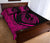 Hawaii Fish Hook Polynesian Quilt Bed Set - Circle Style Pink - Polynesian Pride