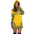 Niue Women's Hoodie Dress - Polynesian Flag Chief - Polynesian Pride