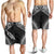 Marquesas Islands Men's Shorts - Polynesian Chief Black Version - Polynesian Pride