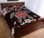 Hawaiian Reddie Turtle Plumeria Quilt Bed Set - Polynesian Pride