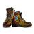 Tuvalu Polynesian Leather Boots - Hibiscus Vintage - Polynesian Pride