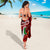 Tonga Polynesian Sarong - Coat Of Arm With Hibiscus - Polynesian Pride