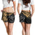 Polynesian Hawaii Short (Women) - Gold Turtle - Polynesian Pride