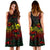 Fiji Polynesian Midi Dress - Turtle Hibiscus Reggae - Polynesian Pride