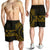 Chuuk Polynesian All Over Print Men's Short - Brown Version - Polynesian Pride