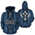 Kosrae All Over Hoodie Central Version Unisex Blue - Polynesian Pride