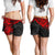 Cook Islands Polynesian Shorts (Women) - Red Turtle - Polynesian Pride