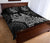 Polynesian Quilt Bed Set - Polynesian White Shark Warrior Tattoo - Polynesian Pride