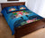 Fiji Quilt Bed Set - Turtle Hibiscus Tapa Patterns - Polynesian Pride