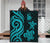 New Caledonia Premium Quilt - Turquoise Tentacle Turtle - Polynesian Pride