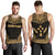 Kosrae Men's Tank Top - Polynesian Chief Gold Version - Polynesian Pride