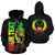 Pohnpei Custom Hoodie Micronesia Pohnpeian Warrior Reggae Unisex Reggae - Polynesian Pride