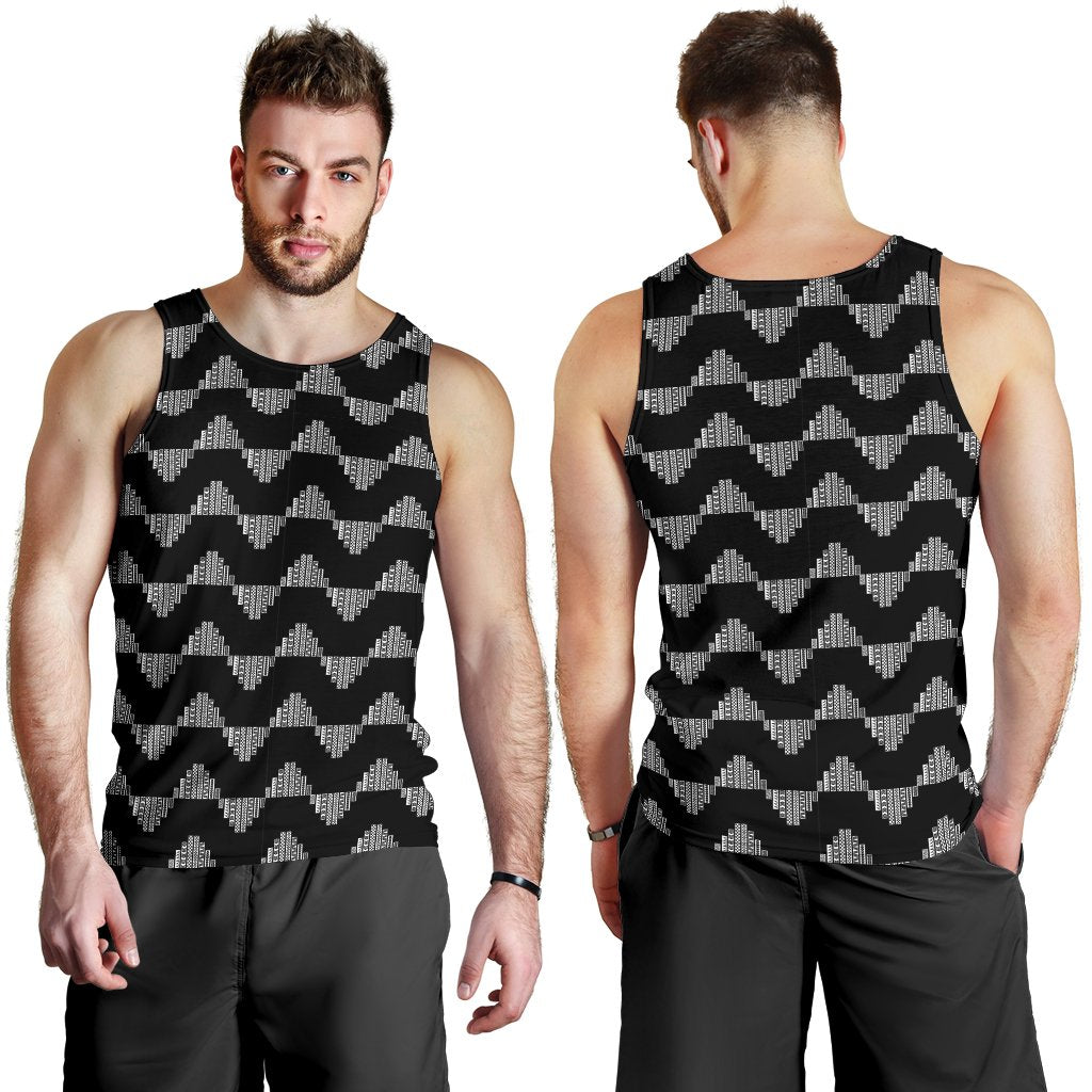 Hawaii Kapala Men's Tank Top - Black Black - Polynesian Pride