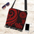 American Samoa Boho Handbag - Red Tentacle Turtle - Polynesian Pride