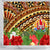 Tahiti Shower Curtain - Vintage Pattern With Hibiscus Flower - Polynesian Pride