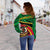 Vanuatu Off Shoulder Sweater - Road To Hometown - Polynesian Pride