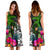 New Caledonia Midi Dress - Turtle Plumeria Banana Leaf Crest - Polynesian Pride