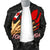 Tonga Men's Bomber Jacket - Tonga In Me (Black) - Polynesian Pride