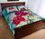 Polynesian Hawaii Quilt Bed Set - Plumeria Turtles with Hibiscus - Polynesian Pride