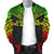 Cook Islands Polynesian Chief Men's Bomber Jacket - Reggae Version - Polynesian Pride