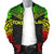 Tokelau Polynesian Chief Men's Bomber Jacket - Reggae Version - Polynesian Pride