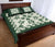 Hawaiian Quilt Bed Set Turtle Pattern - Green - Polynesian Pride