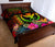 Polynesian Hawaii Kanaka Maoli Polynesian Personalised Quilt Bed Set - Hibiscus and Banana Leaves - Polynesian Pride