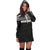 Polynesian Custom Personalised Women's Hoodie Dress - Black Style - Polynesian Pride