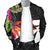 Wallis And Futuna Men's Bomber Jacket - Polynesian Hibiscus Pattern - Polynesian Pride