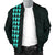 Hawaii Kakau Polynesian Turtle Map Personalized Men's Bomber Jacket - Turquoise - Polynesian Pride