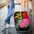 Vanuatu Luggage Covers - Vanuatu Flag with Hibiscus - Polynesian Pride