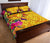 Polynesian Quilt Bed Sets - Hawaii Kanaka Maoli & Flowers with Polynesian Patterns - Polynesian Pride