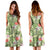 Hawaii Tropical Hibiscus, Plumeria Green Midi Dress - Polynesian Pride