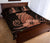 Hawaii Polynesian Pineapple Hibiscus Quilt Bed Set - Zela Style Orange - Polynesian Pride