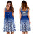 Samoa Women's Dress - Polynesian Fog Blue Women blue - Polynesian Pride