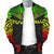 Tuvalu Polynesian Chief Men's Bomber Jacket - Reggae Version - Polynesian Pride