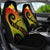 Papua New Guinea Personalised Car Seat Covers - PNG Bird And Polynesian Decorative Pattern - Polynesian Pride