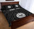 Tahiti Personalised Quilt Bed Set - Tahiti Seal In Polynesian Tattoo Style (Black) - Polynesian Pride