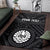 Tahiti Personalised Area Rug - Tahiti Seal In Polynesian Tattoo Style (Black) - Polynesian Pride