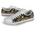 Nauru Low Top Cavas Shoes - Gold Tentacle Turtle - Polynesian Pride