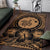 Hawaii Map Honu Hibiscus Polynesian Area Rug AH - Polynesian Pride