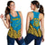 Tuvalu Premium Racerback Tank A7 Blue and Yellow - Polynesian Pride