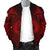 American Samoa Polynesian Men's Bomber Jacket - Red Seal - Polynesian Pride