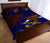 American Samoa TYTANIC Quilt Bed Set - American Samoa Flag Melting Style - Polynesian Pride