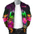 Tonga Polynesian Personalised Men's Bomber Jacket - Summer Hibiscus - Polynesian Pride