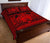 Hawaii Polynesian Pele Kanaka Quilt Bed Set Red - Polynesian Pride